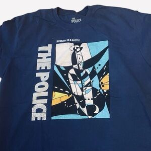 Vintage Tee Shirt THE POLICE MESSAGE IN A BOTTLE 2014 XL